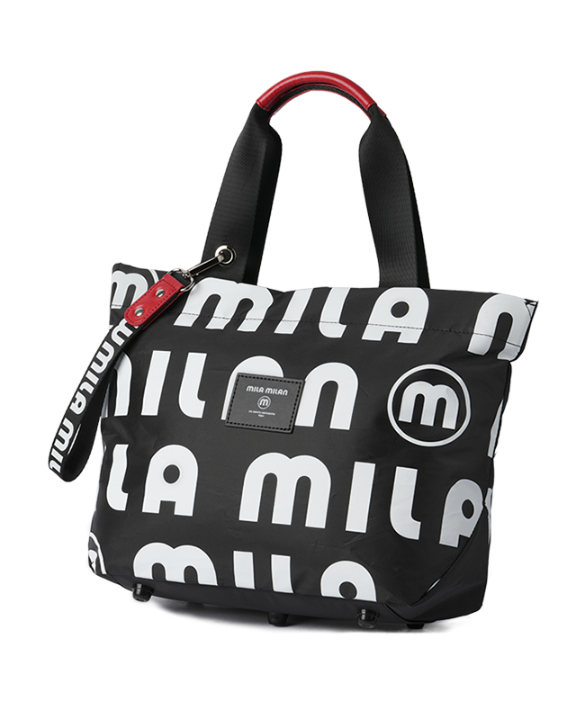 marimekko MILLA ブラック トートバッグ　マリメッコ　ミラ ab-60637.jpg