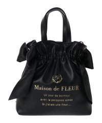 Maison de FLEUR/EC限定 ミニダブルリボン2Wayトートバッグ/505763612