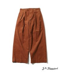 J.S Homestead/【J.S.Homestead】11W CORDUROY DEEP TUCK M52 TROUSERS/505763629