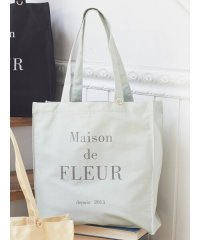 Maison de FLEUR/EC限定ブランドロゴプリントスクエアトートバッグ/505764740