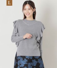 TO BE CHIC(L SIZE)/【L】ウールアクリル プルオーバーニット/505764821