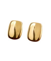 cream dot/クリームドット Cream dot. メタルプレートがモードな存在感を放つステンレス製ピアス/505765217