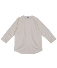 Good On/グッドオン Good On Tシャツ 7分丈 カットソー ラグラン ベースボール メンズ 無地 BASEBALL T－SHIRTS ブラック ベージュ ネイビー/505765029