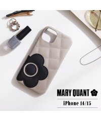 MARY QUANT/MARY QUANT マリークヮント iPhone 15 14 ケース スマホケース 携帯 レディース PU QUILT LEATHER SHELL CASE /505765038
