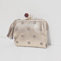 perche/＜ロングセラー＞ペルケ perche アクリル玉がま口2つ折り財布/503744101
