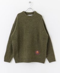 URBAN RESEARCH Sonny Label/POLeR　MIXTWEED ELBOW PATCH KNIT/505505807