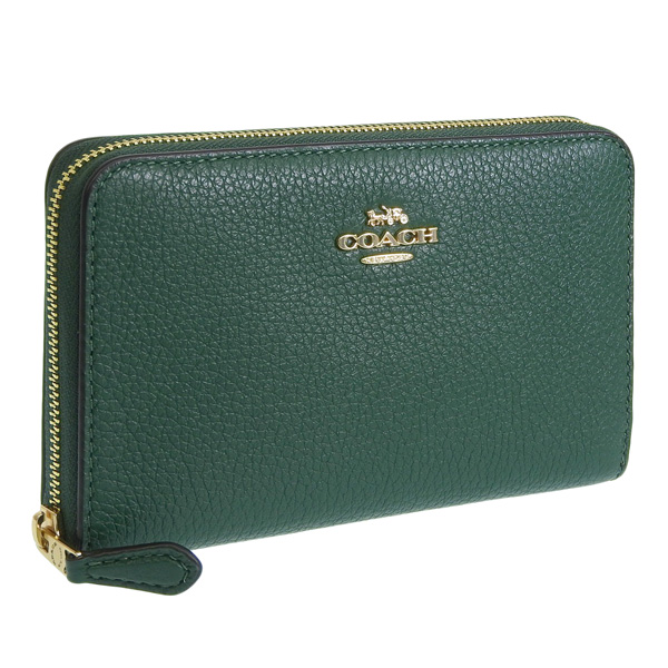 COACH コーチ MEDIUM ID ZIP WALLET ミディアム ジップ 二つ折り
