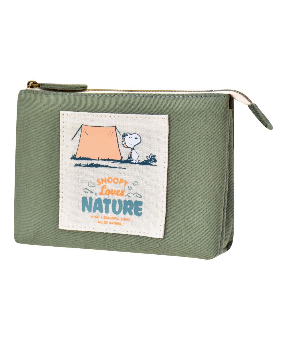 【RONRON】★韓国人気！ポーチ★ FURRYDISE POUCH ★ ３ COLOR ランナー RUNNER スヌーピー ポーチ 化粧ポーチ コスメポーチ