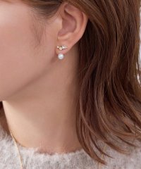 Phoebe/2wayタイニービジューフロートバックキャッチピアス/505749203