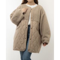 STYLEBLOCK/スタイルブロック STYLEBLOCK マットタフタ×ボア切替M65ショートコート/505762770