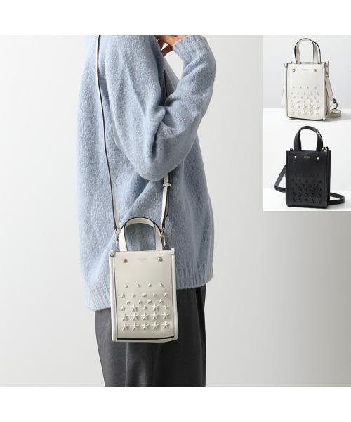 セール】Jimmy Choo ショルダーバッグ MINI N/S TOTE AOR スタッズ 