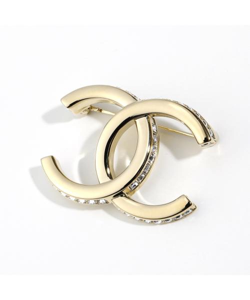エレガント【CHANEL】完売必至 シャネルブローチ CCマーク CHANEL ブローチ ABB730 B14187 ラインストーン ココマーク