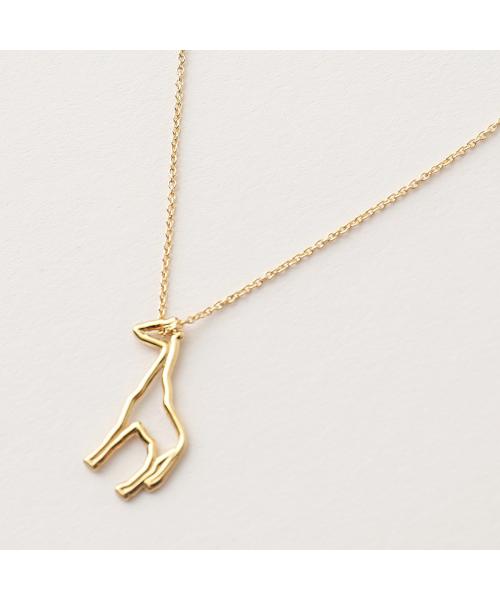 AF HOUSE Giraffe Necklace キリン ネックレス k14