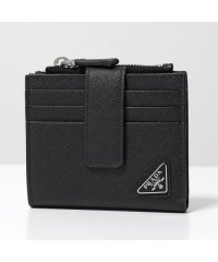 PRADA/PRADA 二つ折り財布 2MC066 QHH レザー ミニ財布/505771246