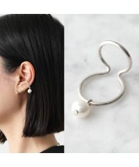 Saskia Diez/Saskia Diez イヤーカフ B WIRE BOLD PEARL EARCUFF DOUBLE/505771390