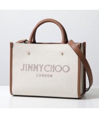 JIMMY CHOO/Jimmy Choo  ハンドバッグ VARENNE S TOTE LJJ 刺繍ロゴ/505771688