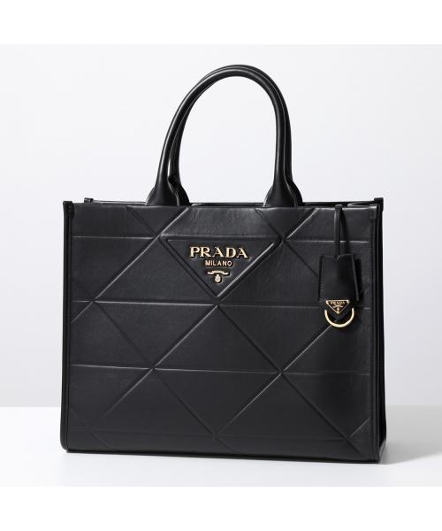 PRADA トートバッグ 1BA378 ASK ミディアム メタルロゴ PRADA トートバッグ 1BA378 ASK ミディアム メタルロゴ