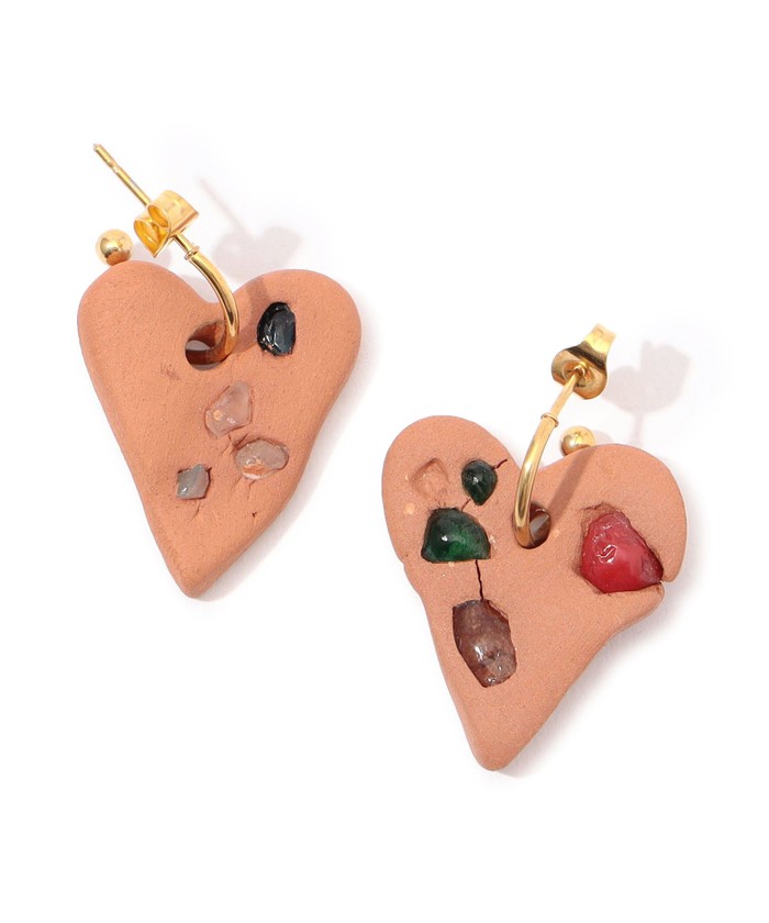セール 30%OFF】LEVENS JEWELS SEA GLASS MINI HEART シーグラス