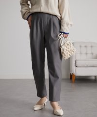 Ranan/ラナン RANAN 裏起毛美脚シルエットタックパンツ/505228887
