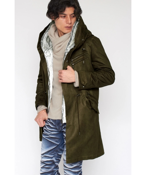 00s Tornado Mart モッズコート fur hood coat sick vintage 00s Tornado Mart モッズコート fur hood coat sick vintage
