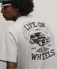 Schott/HEATHER T－SHIRT "LIFE ON WHEELS"/ヘザーTシャツ "ライフ オン ホイールズ/505763946