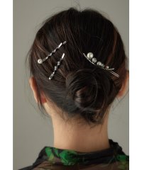 niana/ニアナ niana パールビジューヘアピン3本セット 結婚式 成人式 バレッタ ヘアクリップ ヘアアクセサリー/505773097