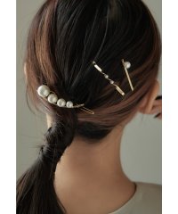 niana/ニアナ niana パールヘアピン3本セット 結婚式 成人式 バレッタ ヘアクリップ ヘアアクセサリー/505773098