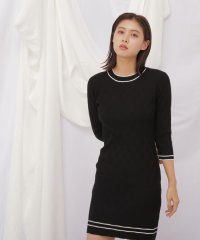 JILL by JILL STUART/モノグラムニットワンピース/505773491