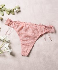 Mon cher pigeon*/モンシェルピジョン Mon cher pigeon* 【愛らしいリボンのあしらいに気分があがる！】リュバン Tバックショーツ タンガ ソング 【返品不可商品】/505774019