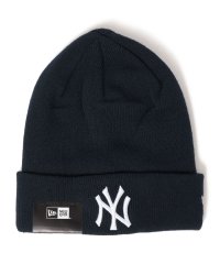 SHIPS WOMEN/NEW ERA:MLB ロゴ ニット帽（ネイビー）/505774037