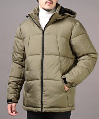 LUXSTYLE/ラグスタイル LUXSTYLE 中綿切替ジャケット/中綿ジャケット メンズ ブルゾン フード フェイクダウン 暖か 防寒/505774072