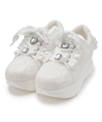 csT&P/シーエス ティーアンドピー csT&P 厚底キラキラストーン付きスニーカー/505774407