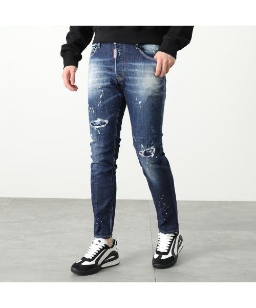 セール】DSQUARED2 ジーンズ S74LB1232 S30342 デニム スタッズ 