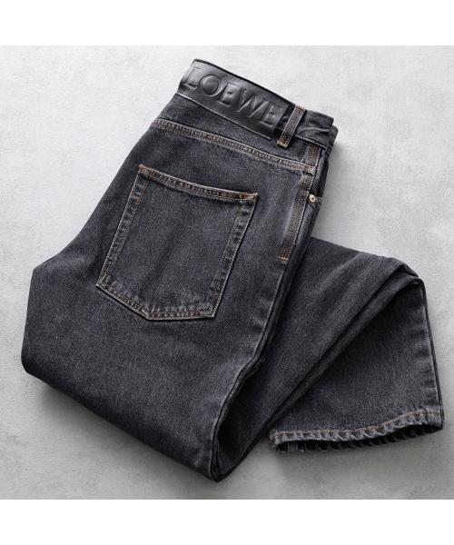 24SS NEW】LOEWE_women / アナグラム クロップド ジーンズ