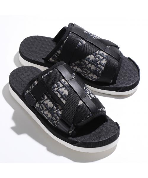 美品！！DIOR ロゴ入りスライドサンダル Dior ロゴ入りスライドサンダル