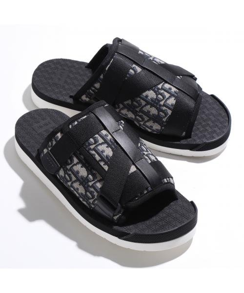 Dior スライドサンダル ALPHA 3SA081YXV オブリーク ジャカード 