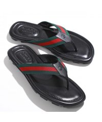 GUCCI/GUCCI トングサンダル 429362 H91A0 ウェブ＆レザー/505775128