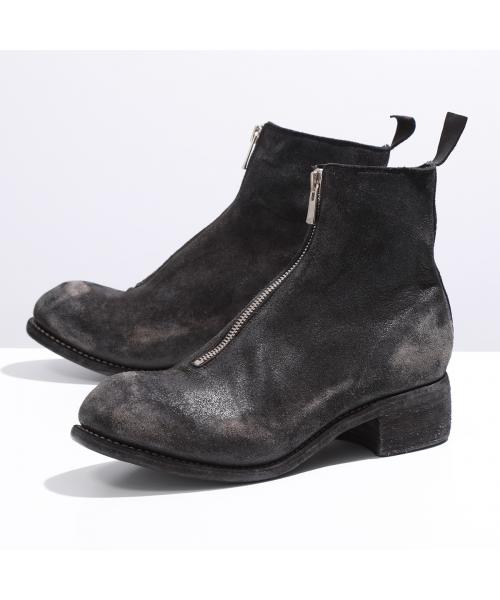 セール 6%OFF】GUIDI フロントジップブーツ PL1 RU ホースレザー