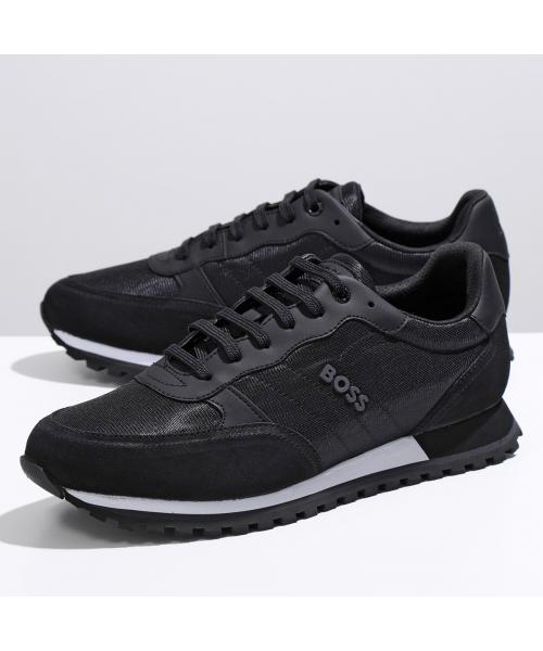 セール 16%OFF】HUGO BOSS スニーカー BLACK 50470152 ロゴ