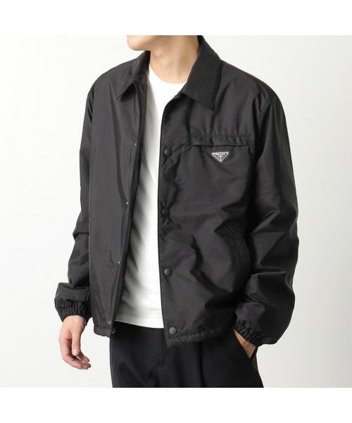 セール】PRADA コーチジャケット SGB737 1WQ9 RE－NYLON(505775672 