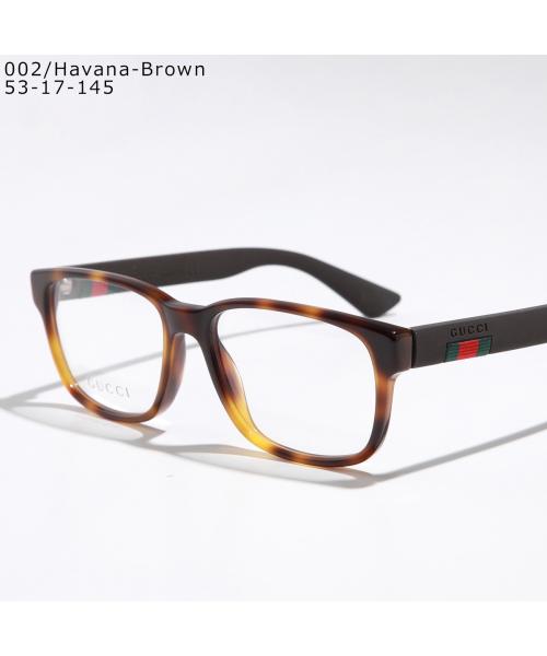 GUCCI メガネ GG0011O ウェリントン型 アイウェア セール 63%OFF】グッチ GUCCI GUCCI メガネ GG0011O