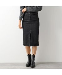 Max Mara/MAX MARA デニム スカート PEPLO ミディ丈/505775919