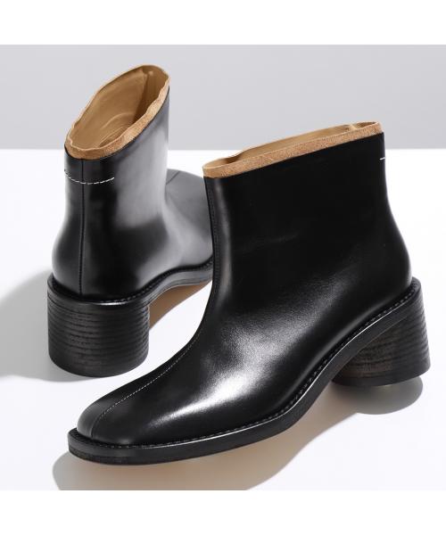 セール 54%OFF】MM6 ショートブーツ S59WU0233 P5732 アンクル