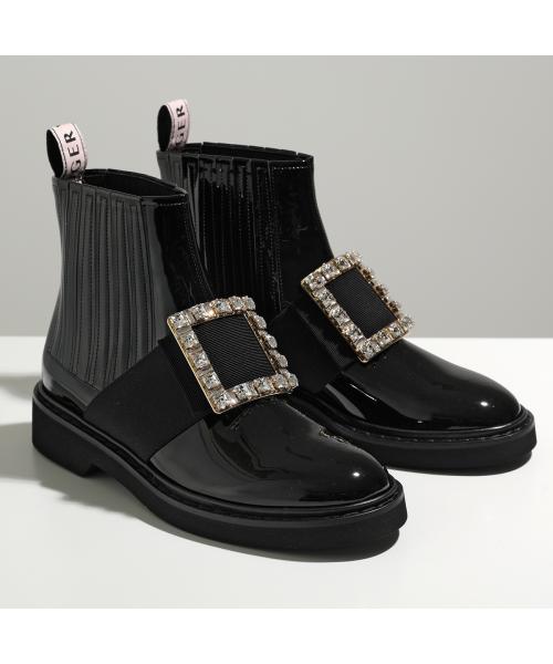 ROGER VIVIER ロジェヴィヴィエ サイドゴア アンクル ショートブーツ