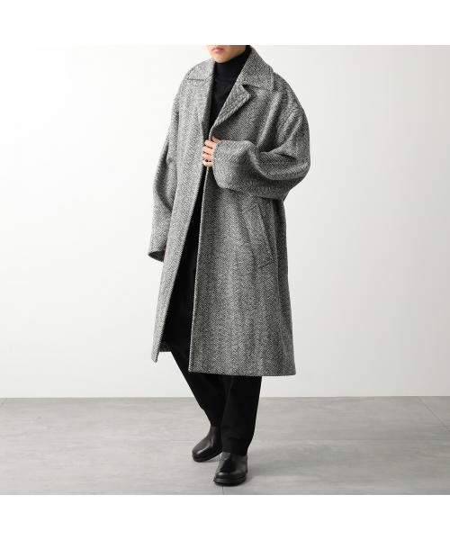 セール】BOTTEGA VENETA ロングコート 748804 V34P0 シェブロン