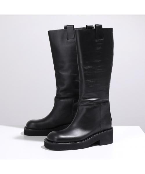 セール】MM6 ロングブーツ S59WW0107 P5732 レザー(505776522 セール】MM6 ロングブーツ S59WW0107 P5732 レザー(505776522