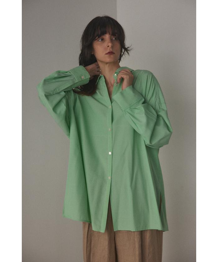 over size color shirt(505776905) | ブラックバイマウジー over size color shirt(505776905) | ブラックバイマウジー