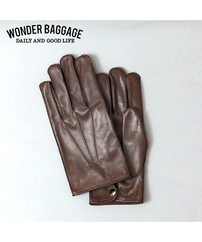 WONDER BAGGAGE 最大36% 6/24まで ワンダーバゲージ 手袋 本革