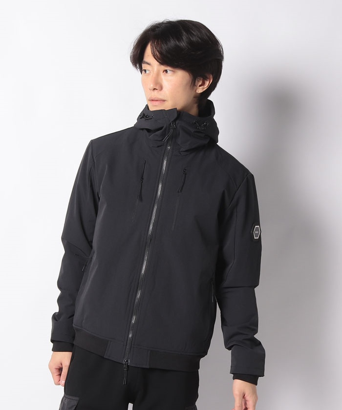 BALR. ALEC HOODED WINDBREAKER JACKET