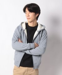 JEANS MATE/ジーンズメイト JEANS MATE 【BLUE STANDARD】裏ボア仕様で一枚で暖かい フルジップ パーカー ポケット内部も手の甲側にボア使用/505767468
